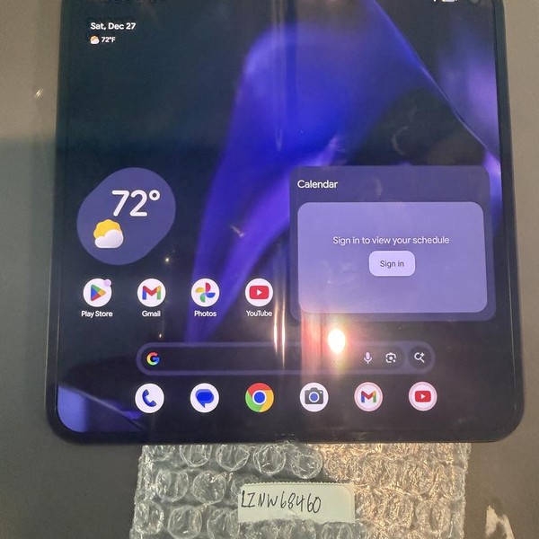 Google Pixel 9 Pro Fold - Verizon, 256 GB, Obsidian, GGH2X