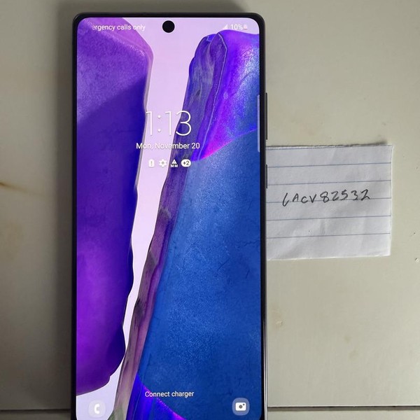 Samsung Galaxy Note 20 5G - AT&T, 128 GB, Mystic Gray, 8 GB, SM-N981U