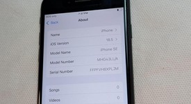 Fair
													Apple iPhone SE 2nd Gen 2020 - Unlocked, Black, 64 GB, A2275, photo 2 of 5