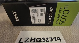 Used
													MSI GeForce RTX 5070 Ti - G507T-16V3C, VENTUS 3X OC, photo 2 of 10