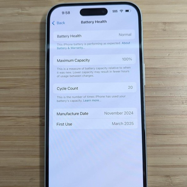 Apple iPhone 16 - Unlocked, 128 GB, White, A3081