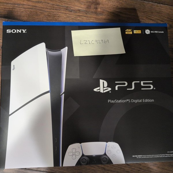 PlayStation 5 Slim Digital Edition (2023) - 1 TB, White