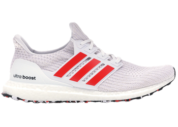 adidas Ultra Boost 4.0 Cloud White Active Red for sale