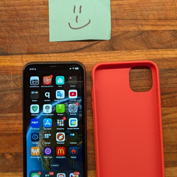 Apple iPhone 11 - Unlocked, 64 GB, Black, A2111