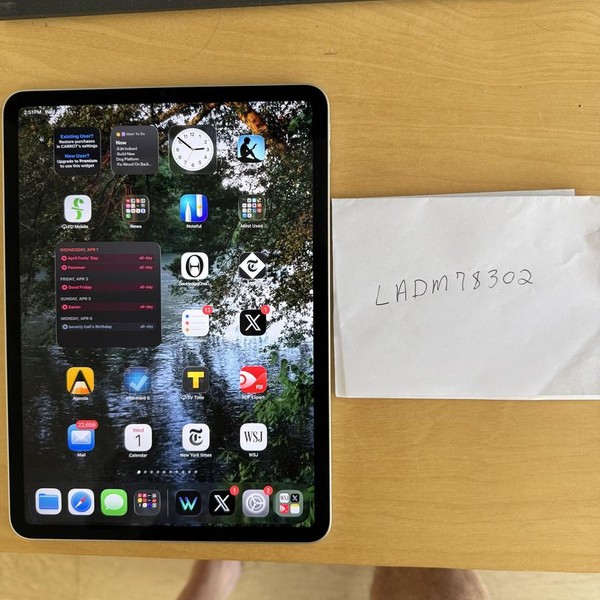 Apple iPad Pro 11 inch 4th Gen 2022 - Wi-Fi, 128 GB, Silver