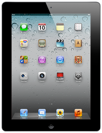 Apple iPad 2 - Wi-Fi, 16 GB, Black, A1395