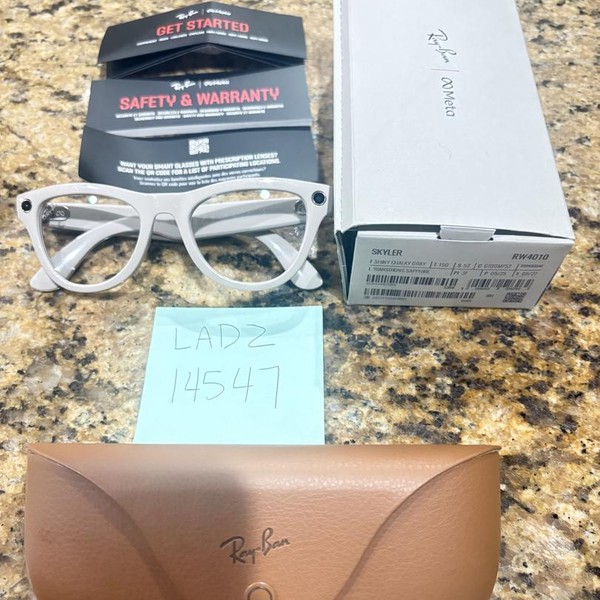 Meta Ray-Bans Skyler - Chalk