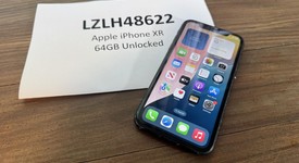Fair
													Apple iPhone Xr - Unlocked, Black, 64 GB, A1984, photo 1 of 8