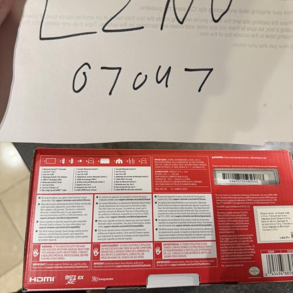 Nintendo Switch 2 - Red & Blue, Standard