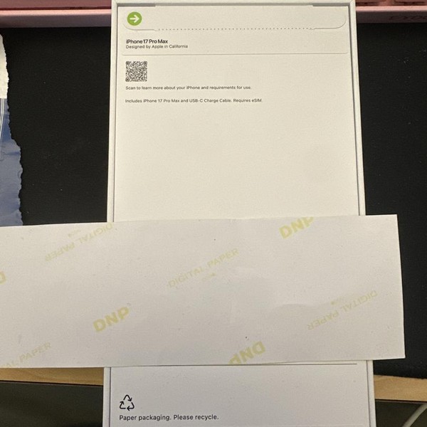 Apple iPhone 17 Pro Max - Unlocked, 256 GB, Deep Blue, A3257