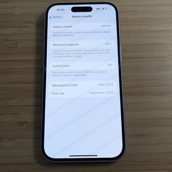 Apple iPhone 15 - Verizon, 128 GB, Blue, A2846