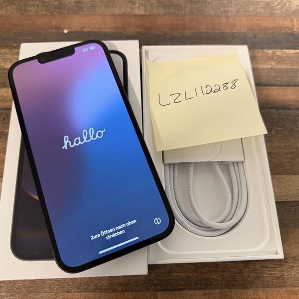 Apple iPhone 16e - Unlocked, 128 GB, Black, A3212