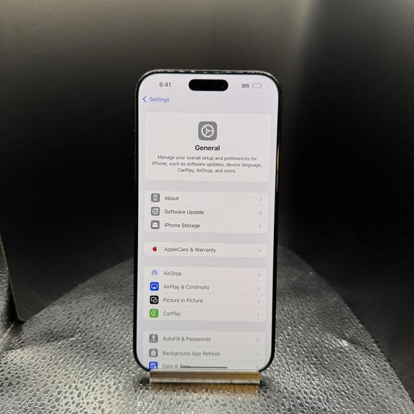 Apple iPhone 16 Pro Max - Unlocked, Black, 256 GB, A3084