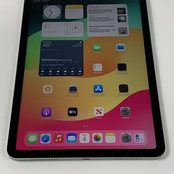 Apple iPad Air 4th Gen - Wi-Fi, 256 GB, Green, A2316