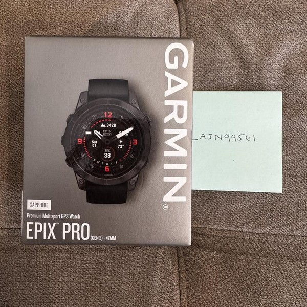 Garmin epix Pro Gen 2 - Gray, 47mm, Sapphire