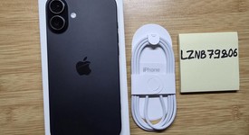 Good
													Apple iPhone 16 Plus - Unlocked, Black, 128 GB, A3082, photo 2 of 8