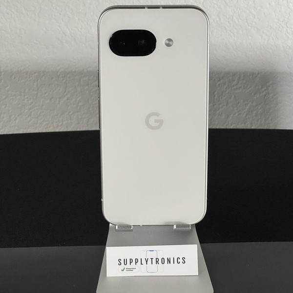 Google Pixel 9a - Unlocked, 128 GB, Porcelain, 8 GB