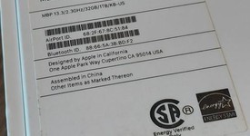 Good
													MacBook Pro 2020 - 13" - I7, Silver, 1 TB, 32 GB, photo 1 of 17