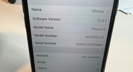 Good
													Apple iPhone 6 - AT&T, Gray, 128 GB, A1549, photo 4 of 6