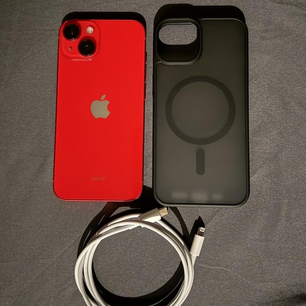 Apple iPhone 14 - Unlocked Non-US, 128 GB, Red, A2881