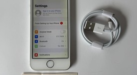 Fair
													Apple iPhone SE 1st Gen 2016 - Unlocked, Silver, 64 GB, A1662, photo 1 of 8