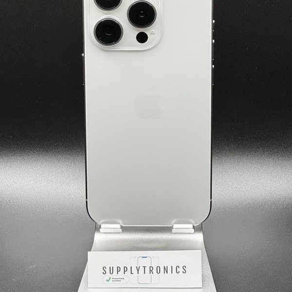 Apple iPhone 15 Pro - Unlocked, White, 512 GB, A2848