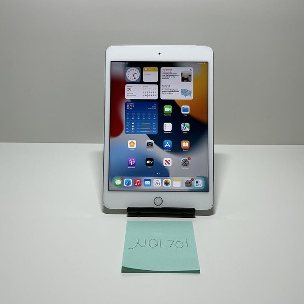 Apple iPad Mini 4 - Unlocked, 128 GB, Silver