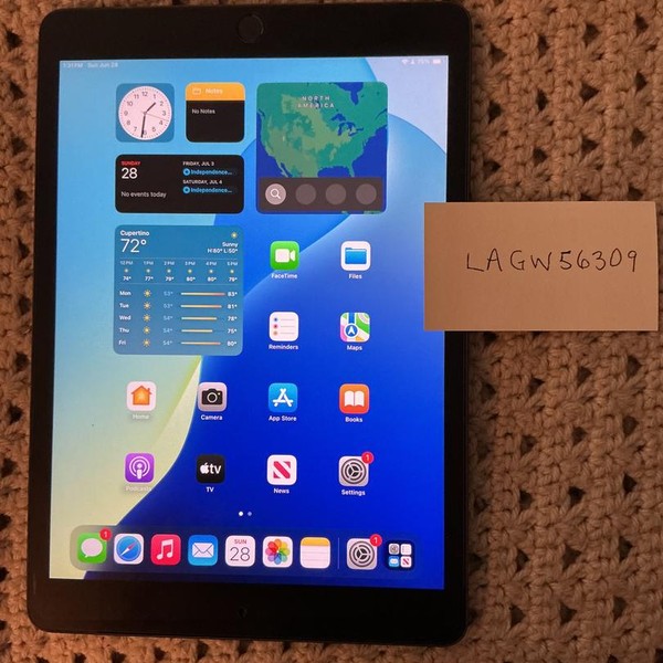 Apple iPad (7th Gen) - Wi-Fi, 32 GB, Gray, A2197