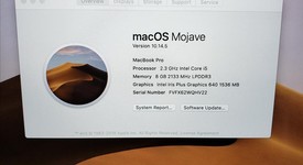 Good
													MacBook Pro 2017 (No Touch Bar) - 13" - 128 GB, 8 GB, photo 3 of 14