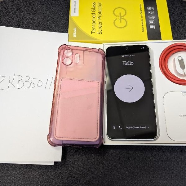 Nothing Phone (2) - Unlocked, White, 256 GB, 12 GB