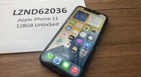 Good
													Apple iPhone 11 - Unlocked, Black, 128 GB, A2111, photo 1 of 5