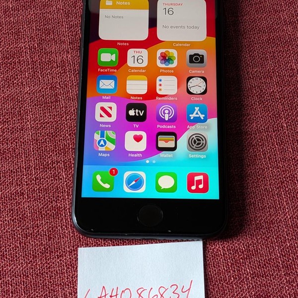 Apple iPhone SE 3rd Gen 2022 - Unlocked, 64 GB, Midnight, A2595