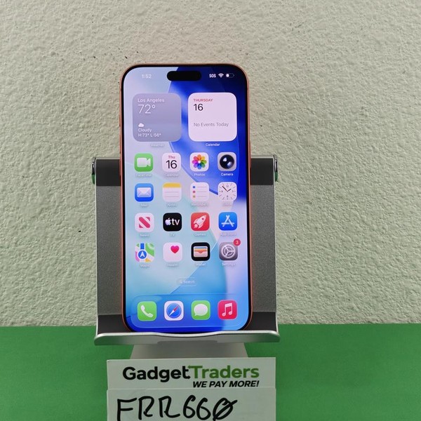 Apple iPhone 17 Pro Max - Unlocked, 256 GB, Cosmic Orange, A3257