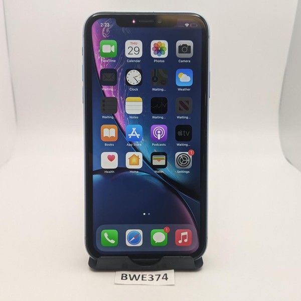 Apple iPhone Xr - Unlocked, 128 GB, Blue, A1984