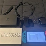 Mint Nintendo Switch - OLED - 64 GB, Red & Blue