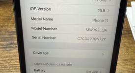 Good
													Apple iPhone 11 - Unlocked, Black, 256 GB, A2111, photo 5 of 9