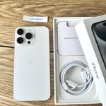Good Apple iPhone 15 Pro Max - Unlocked, 256 GB, White, A2849