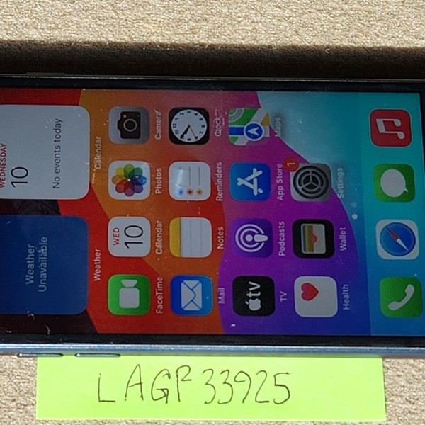 Apple iPhone SE 3rd Gen 2022 - AT&T, 64 GB, Midnight, A2595
