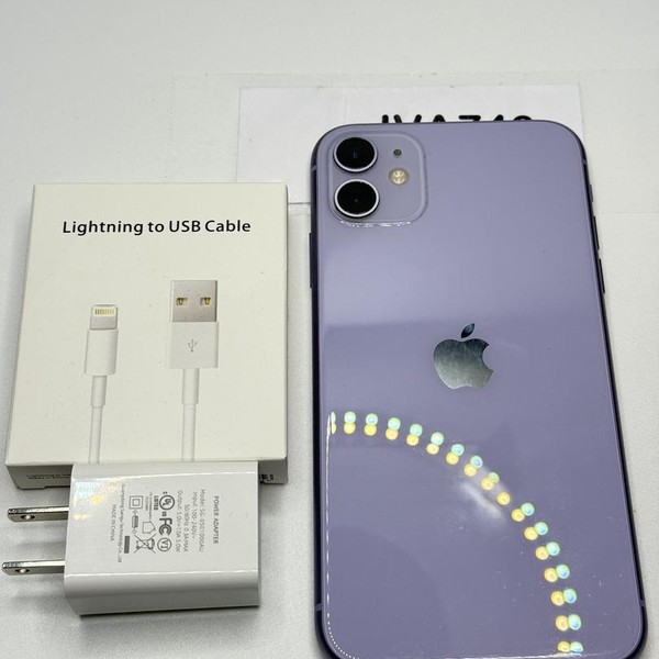 Apple iPhone 11 - Unlocked, 128 GB, Purple, A2111