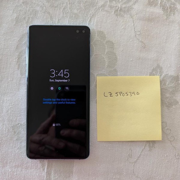 Samsung Galaxy S10 Plus - Unlocked, 128 GB, Blue, 8 GB, SM-G975U1