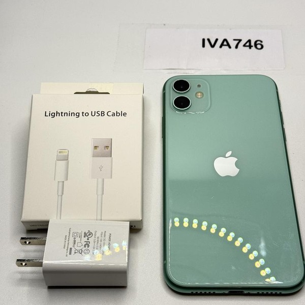 Apple iPhone 11 - Unlocked, 64 GB, Green, A2111