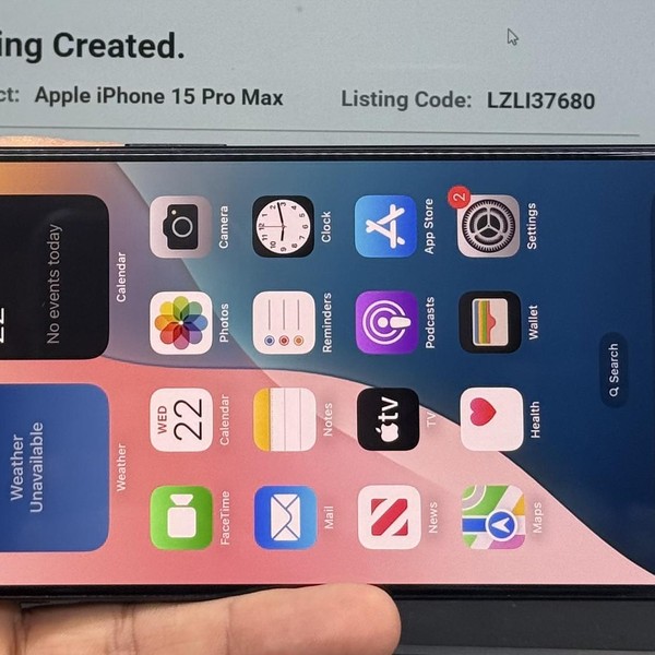 Apple iPhone 15 Pro Max - AT&T, 256 GB, Blue, A2849