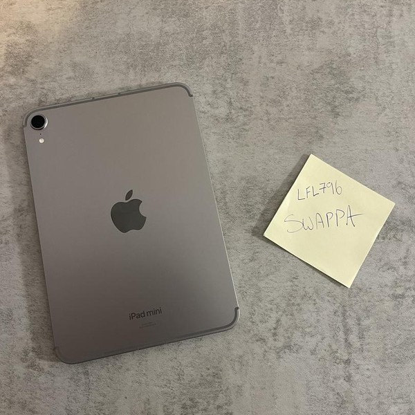 Apple iPad Mini 7th Gen - Unlocked, 128 GB, Gray, A2995