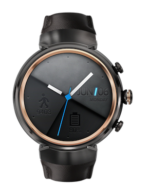 Asus ZenWatch 3 - 4 GB, Silver
