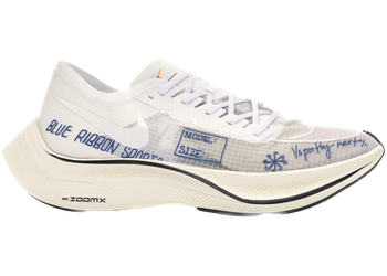 Nike ZoomX Vaporfly Next% Blue Ribbon Sports White for sale