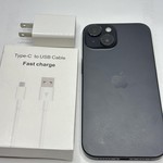 Good Apple iPhone 15 - Unlocked, 128 GB, Black, A2846