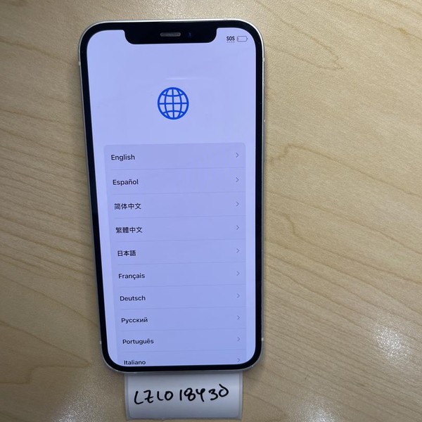 Apple iPhone 12 - Unlocked Non-US, 128 GB, White, A2402