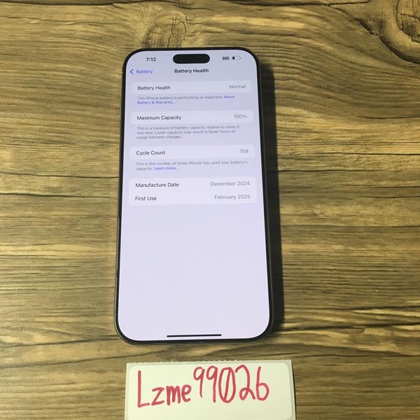 Apple iPhone 16 Pro Max - Unlocked, 256 GB, Desert, A3084