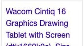 Good
													Wacom Cintiq 16, photo 2 of 9