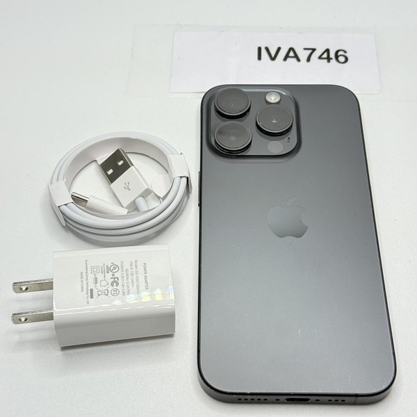 Apple iPhone 15 Pro - Unlocked, 128 GB, Black, A2848